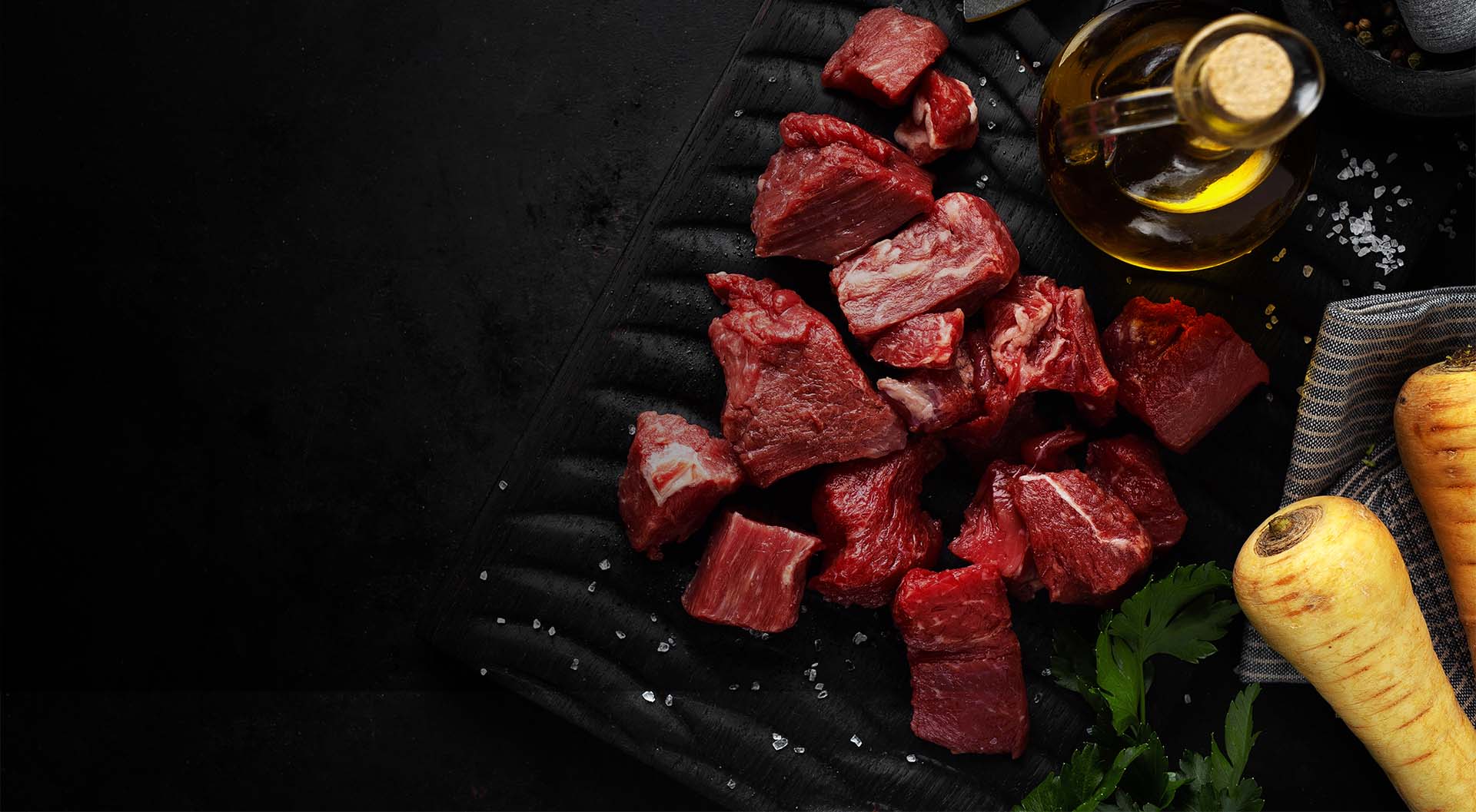 Carnes frescas e selecionadas todos os dias